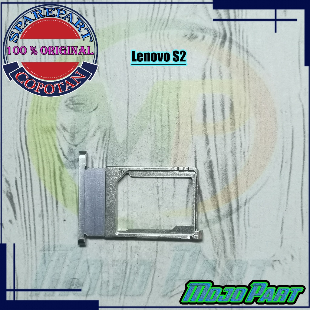 Lenovo S2 Simtray Simlock Dudukan Tempat Slot Sim Card Copotan | Mojo Part