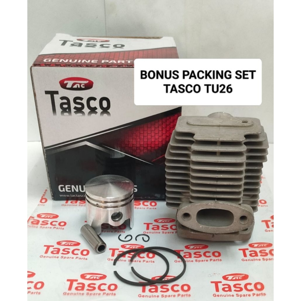 Cylinder Blok Tasco TU26 + Packing Set Tasco TU26 Mesin Sprayer Semprot Rumput Tasco TU26
