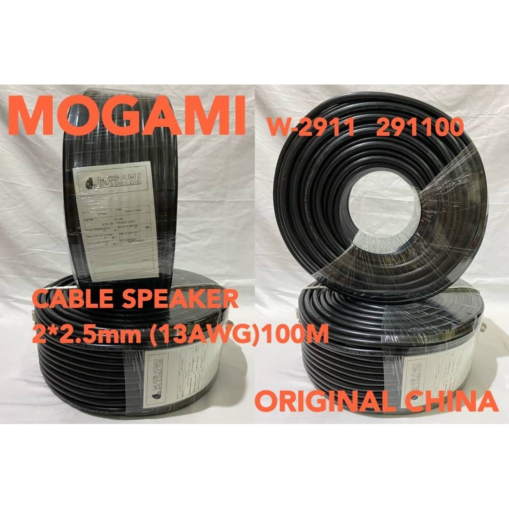 KABEL SPEAKER 2X2.5 MOGAMI W-2911 MOGAMI 291100