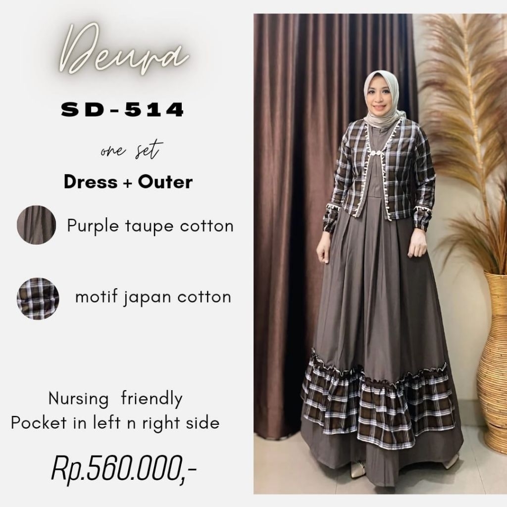 Deura Set Dress SD-514