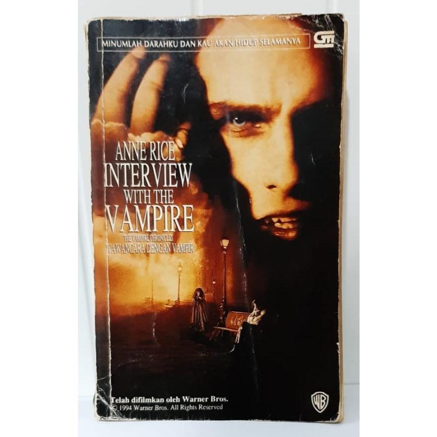 Novel "Interview With The Vampire" by Anne Rice
