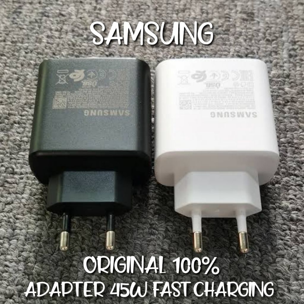Adapter Charger 45W Samsung S25 FE Original Fast Charging 45 Watt