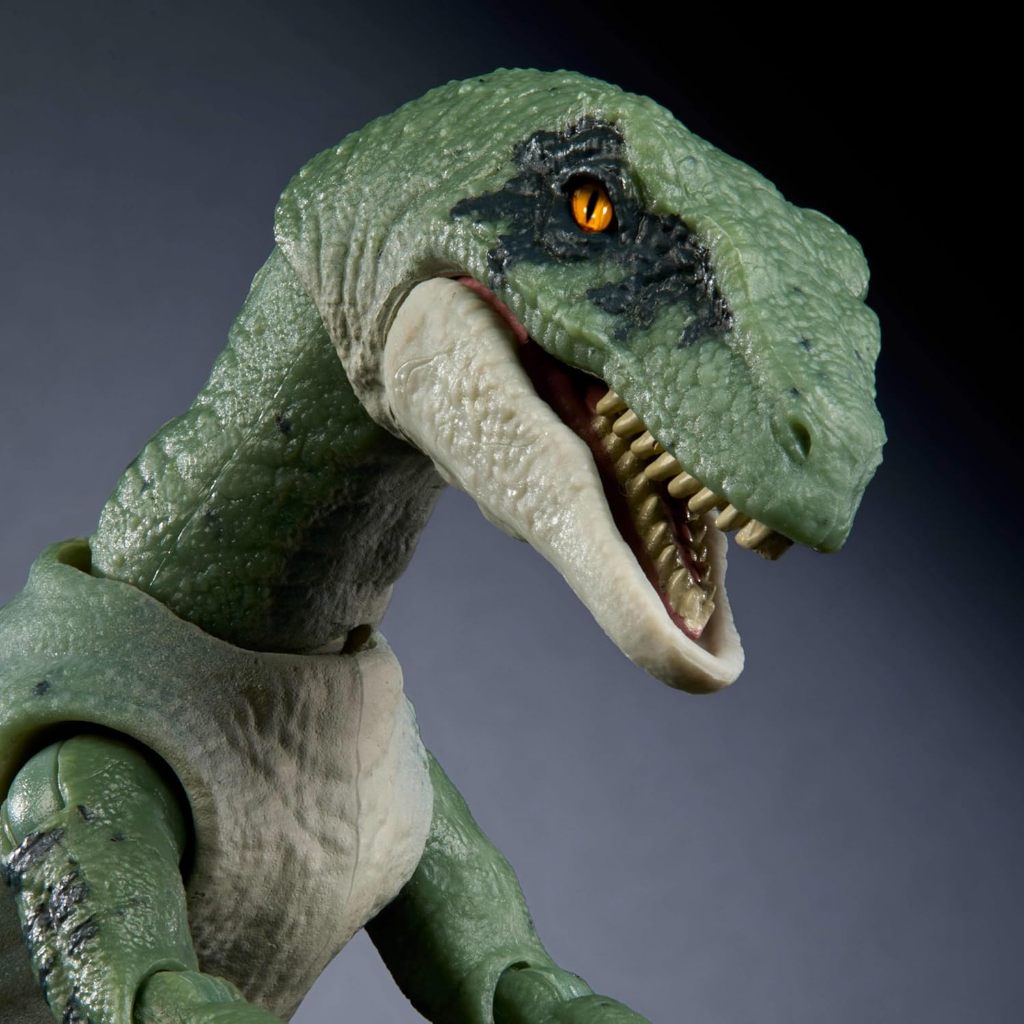 CUCI GUDANG MATTEL JURASSIC WORLD HAMMOND COLLECTION DINOSAUR TOY, VELOCIRAPTOR DELTA ACTION FIGURE
