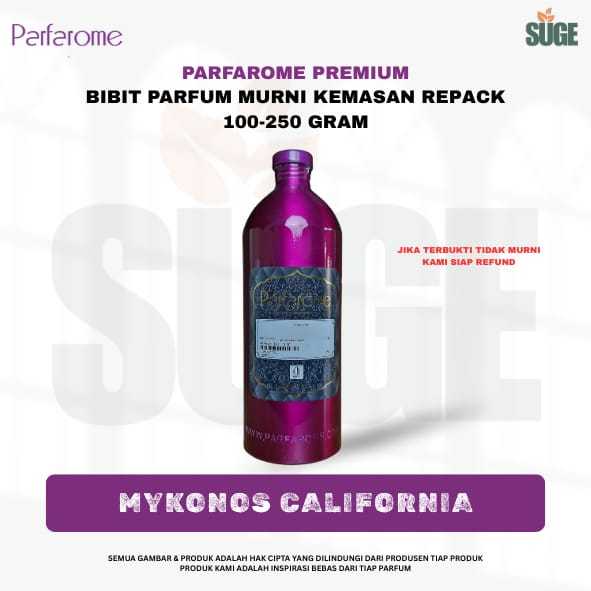 MYKONOS CALIFORNIA - PARFAROME PREMIUM - BIBIT PARFUM MURNI KEMASAN REPACK