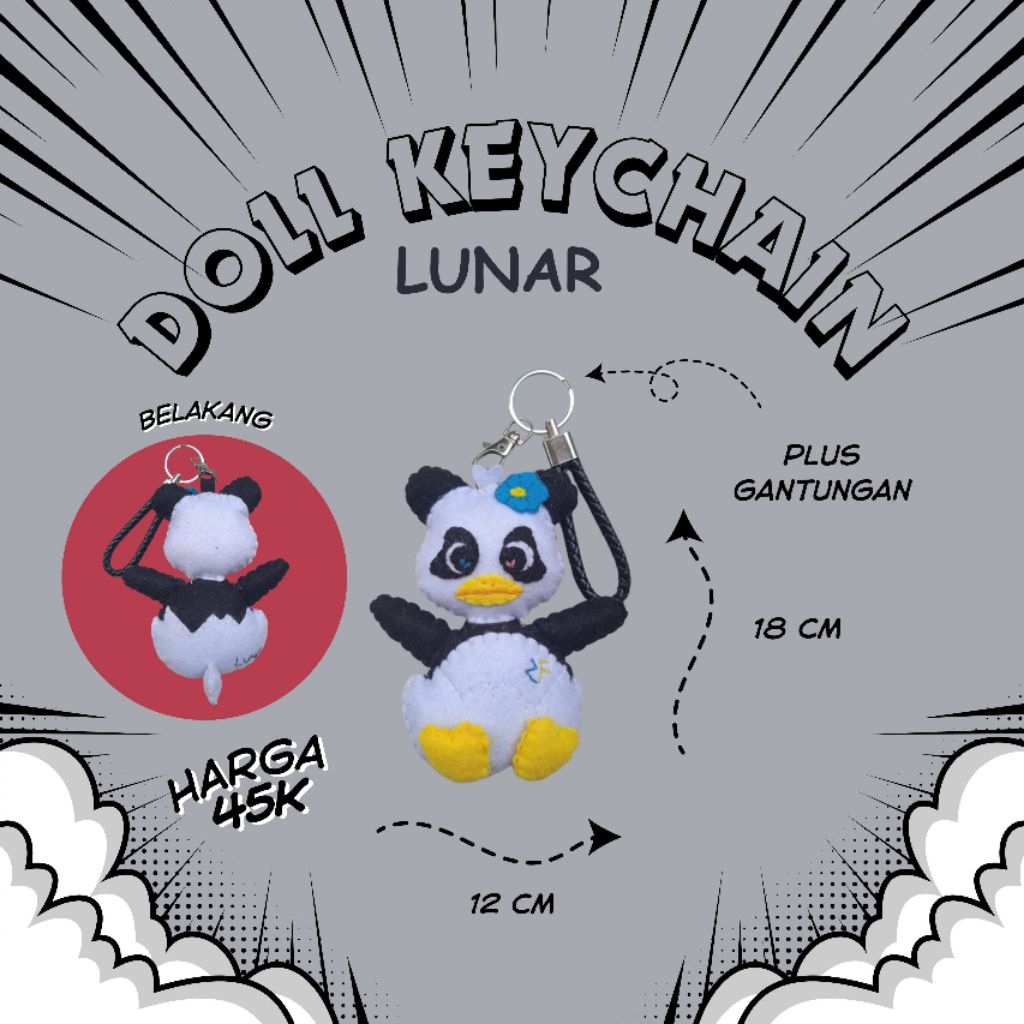 Boneka Lunar maskot Gmmtv NamtanFilm, Merc Thaienthu