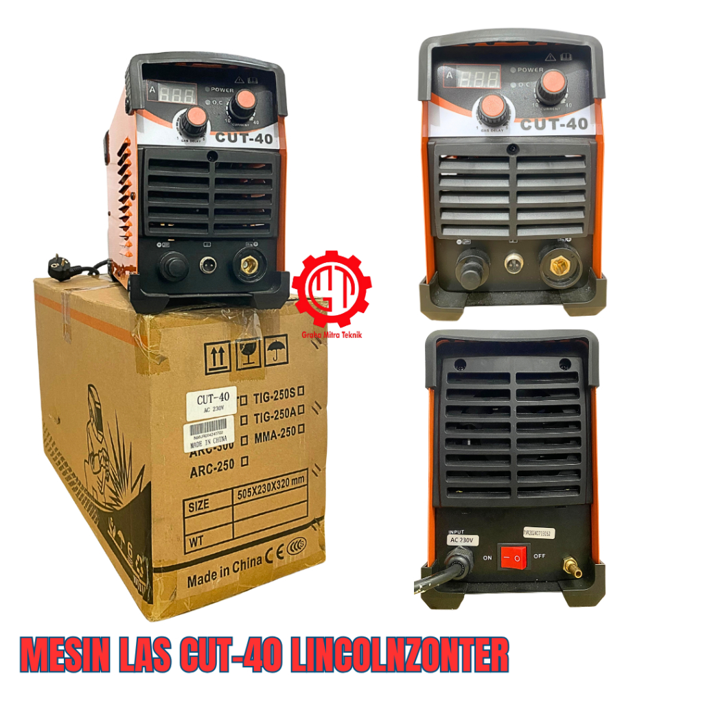 Mesin Las Plasma LIN COLNZONTER  Cutting Cut 40 Plasma Cutter Cut 40