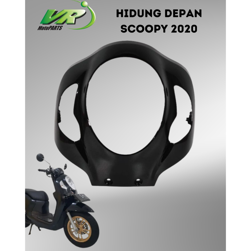 HIDUNG SCOOPY 2020 PANEL DEPAN SCOOPY 2020 LED MEREK VR