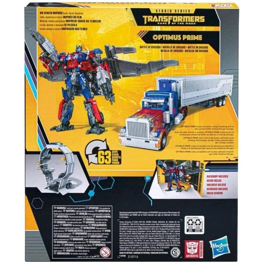 Transformers Studio Series Buzzworthy Bumblebee Optimus Prime TF