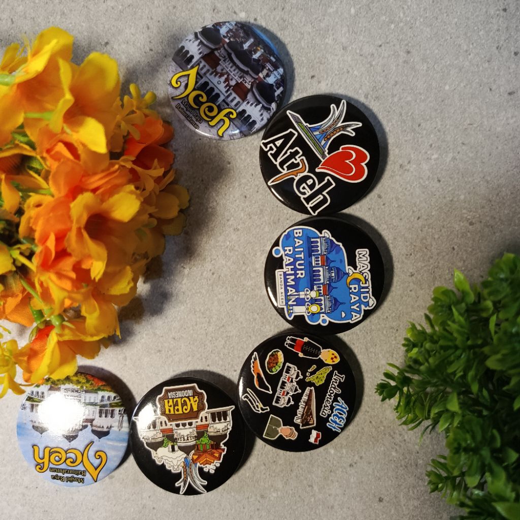 OLEH-OLEH KHAS DAERAH ISTIMEWA ACEH INDONESIA | PROMO MAGNET TEMPELAN KULKAS DLL | BUKAN GANTUNGAN K