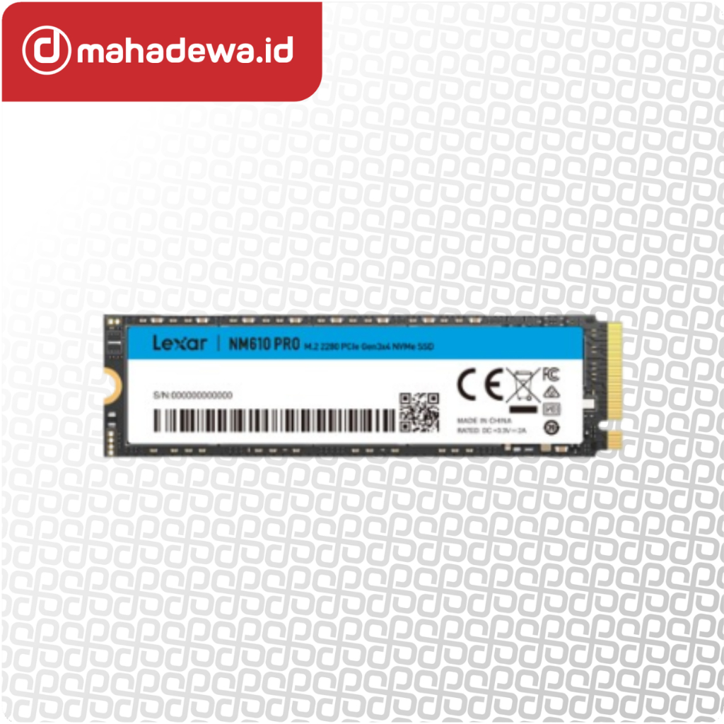 Lexar SSD 1TB NM610 PRO M.2 2280 Gen3x4 NVMe