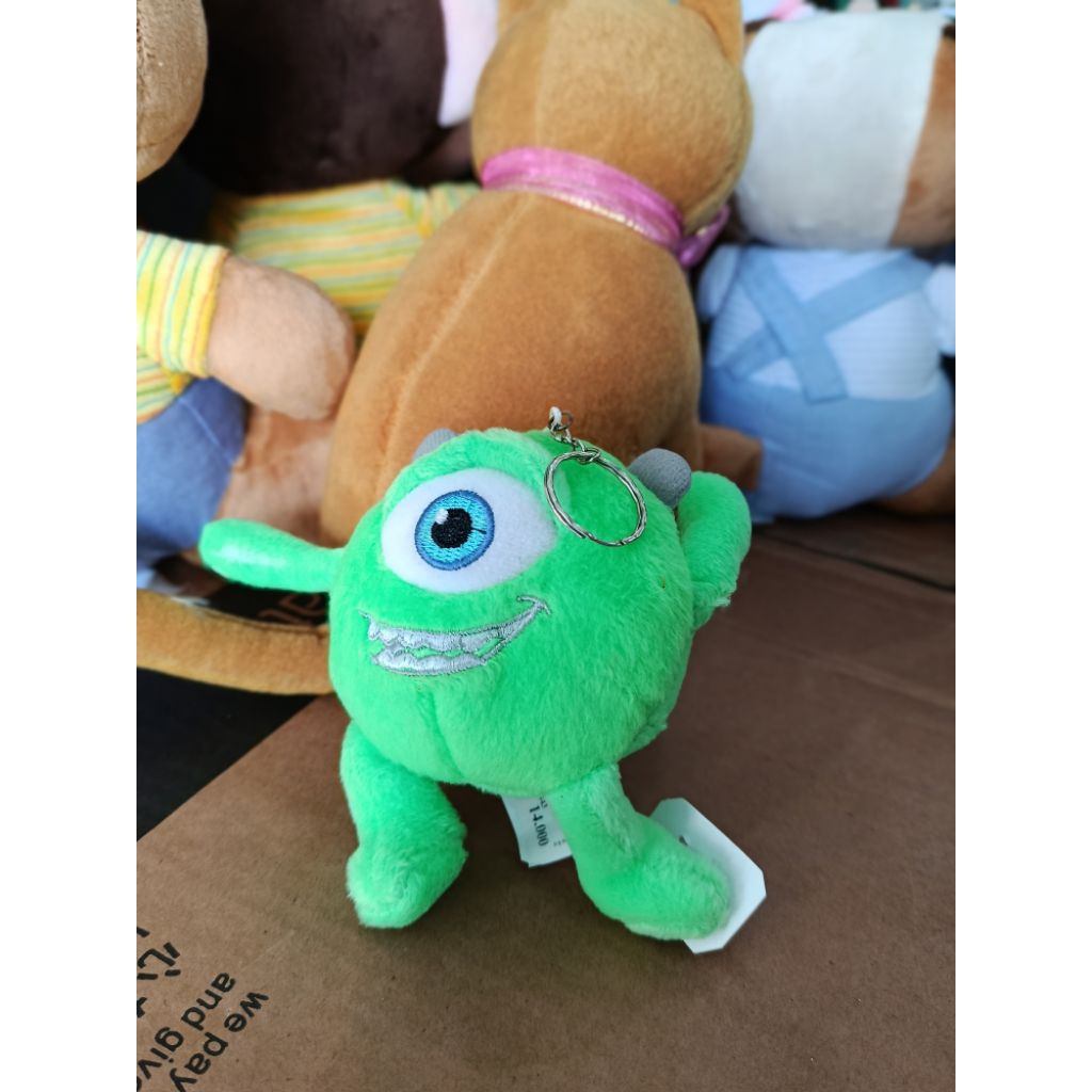 Mainan anak boneka gantung mike wazowski
