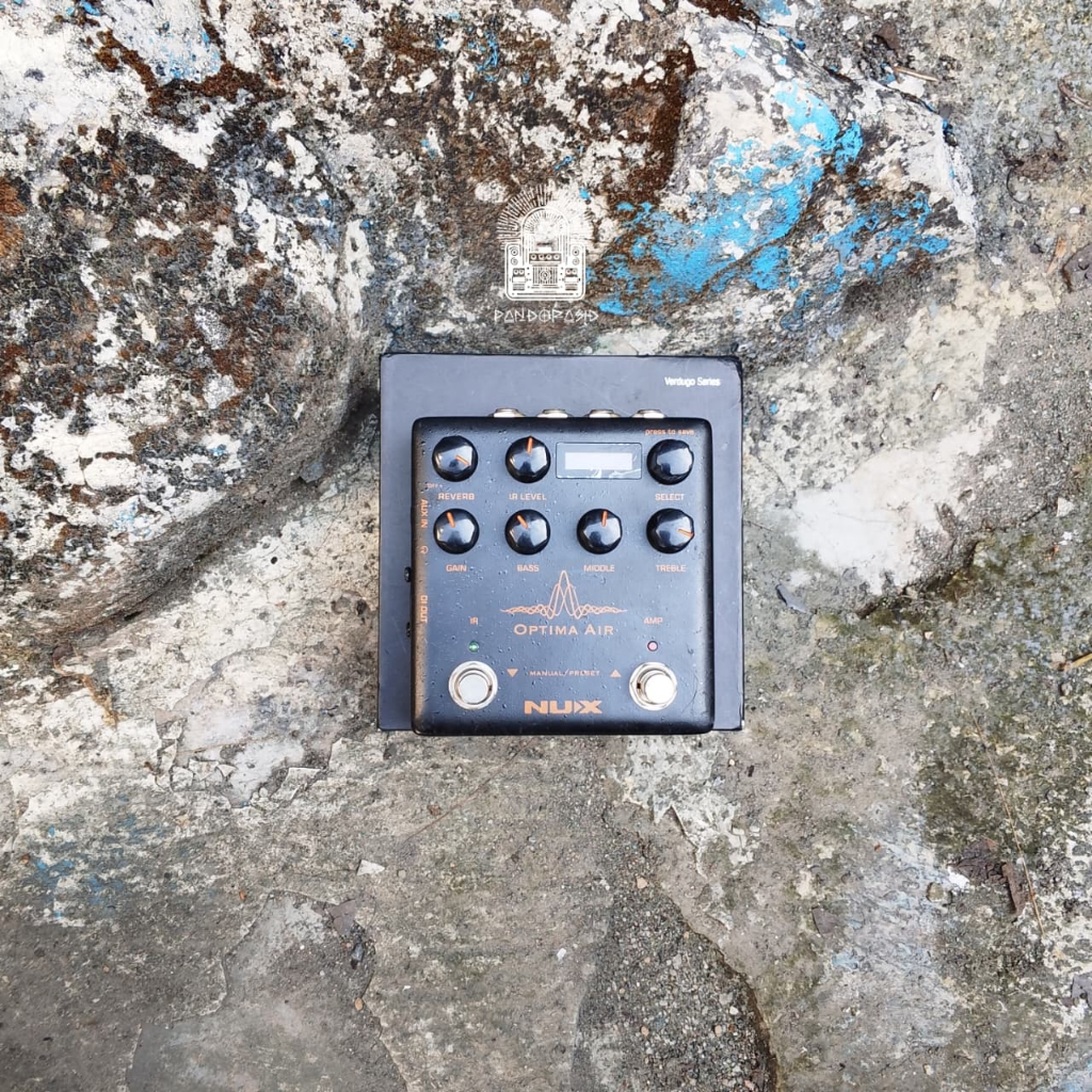 Nux Optima Air Acoustic Guitar Simulator Stomp Pedal