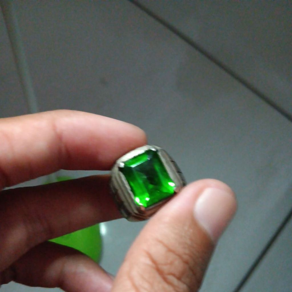 batu akik green topas