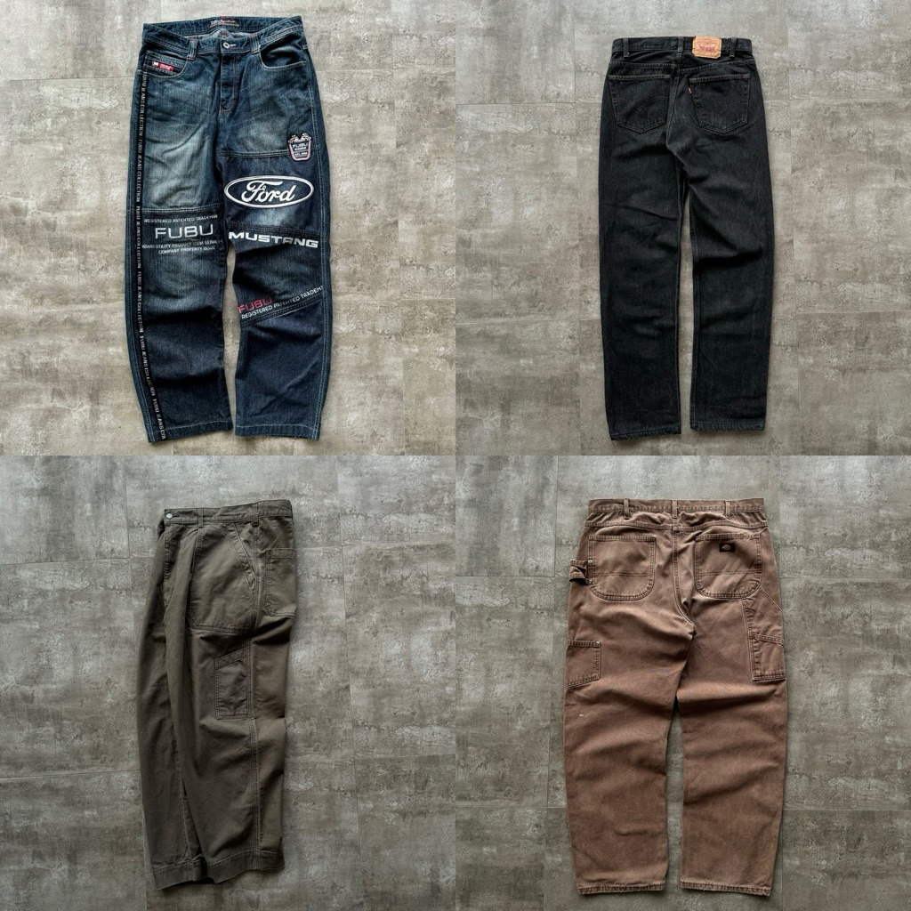 Y2K Pants - Levis Pants - Carpenter Pants