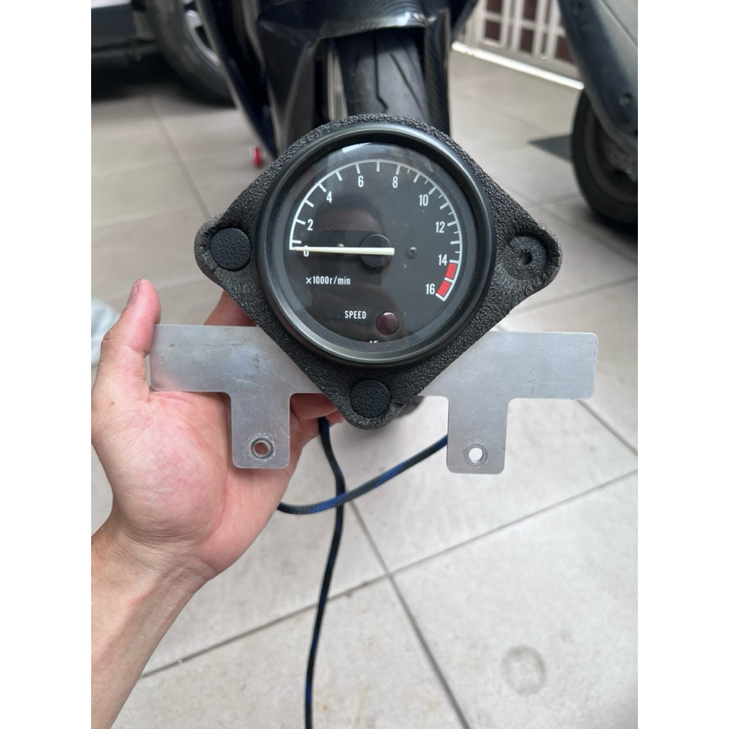 Tachometer Electric FZR400 TZ PNP Soket Ninja 2Tak Set Bracket