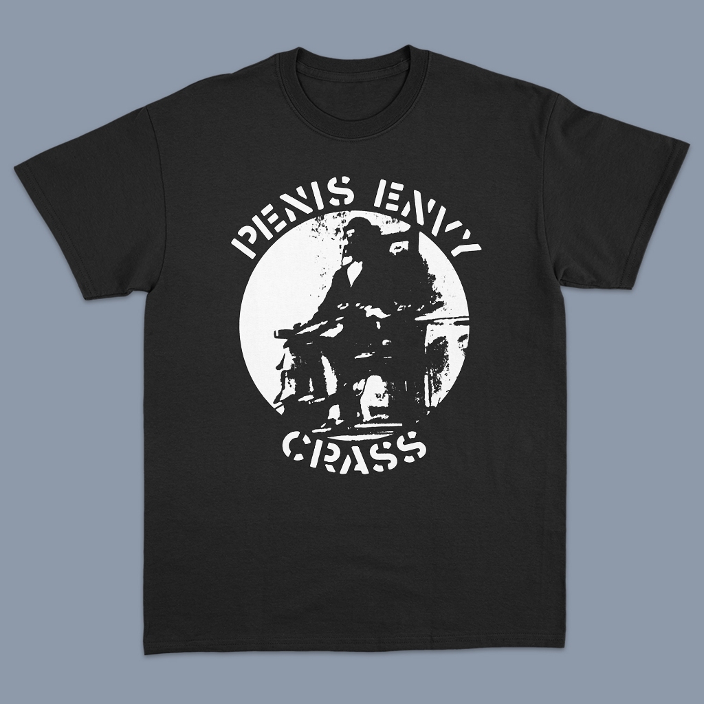 Kaos Band T-Shirt Hardcore Punk CRASS - P*nis Envy