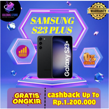 Samsung Galaxy S23 Plus 5G 8/512GB 8/256GB | S23+ Sein Second Fullset Resmi Indonesia