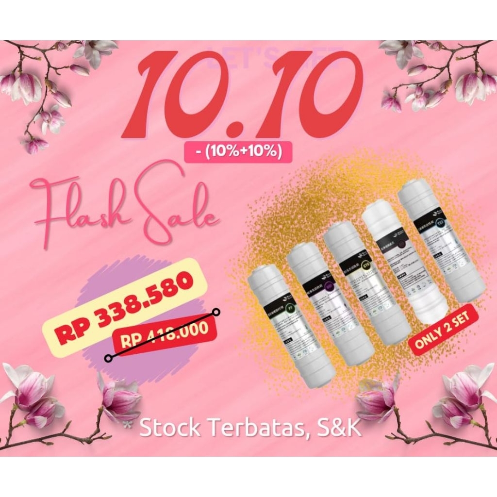 Filter 5 stage Air Minum RO & Alkaline