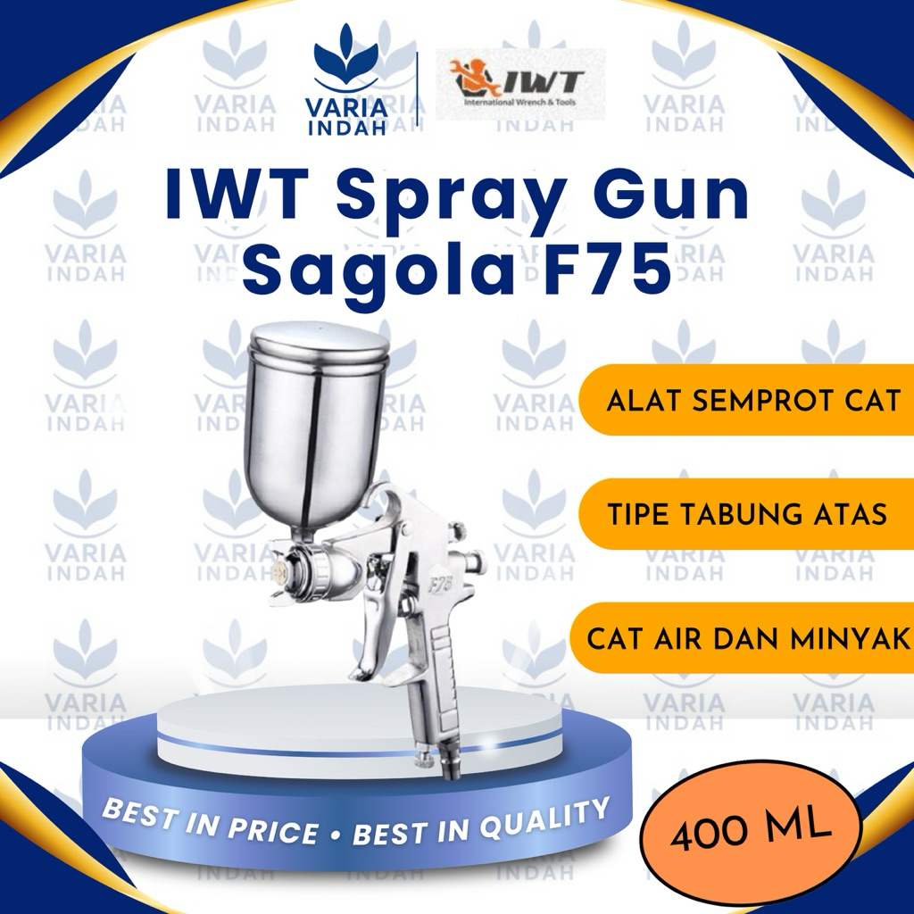 spray gun sagola by iwt f75