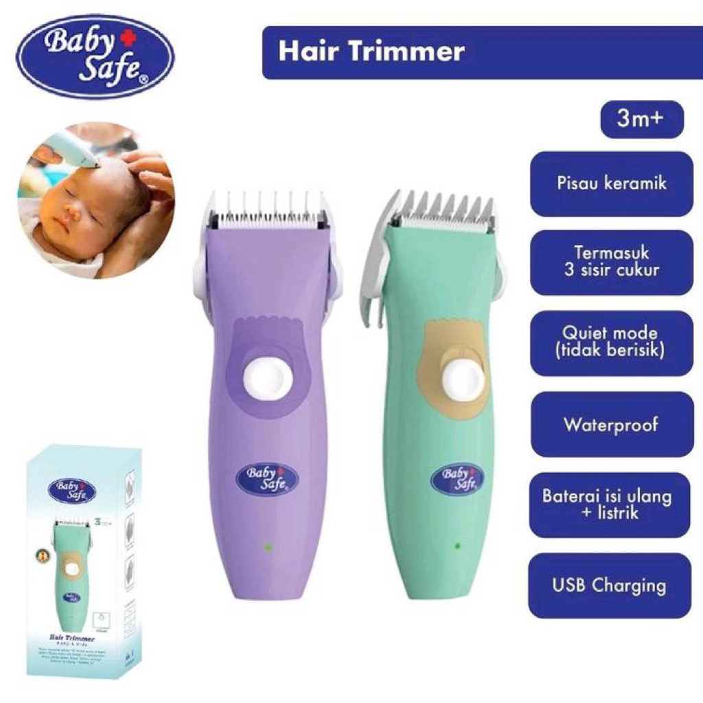 BABY SAFE HAIR TRIMMER