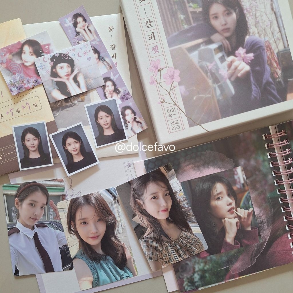 Sharing Inclusions Album IU Remake A Flower Bookmark 3 Kkot Galpi Kkotgalpi