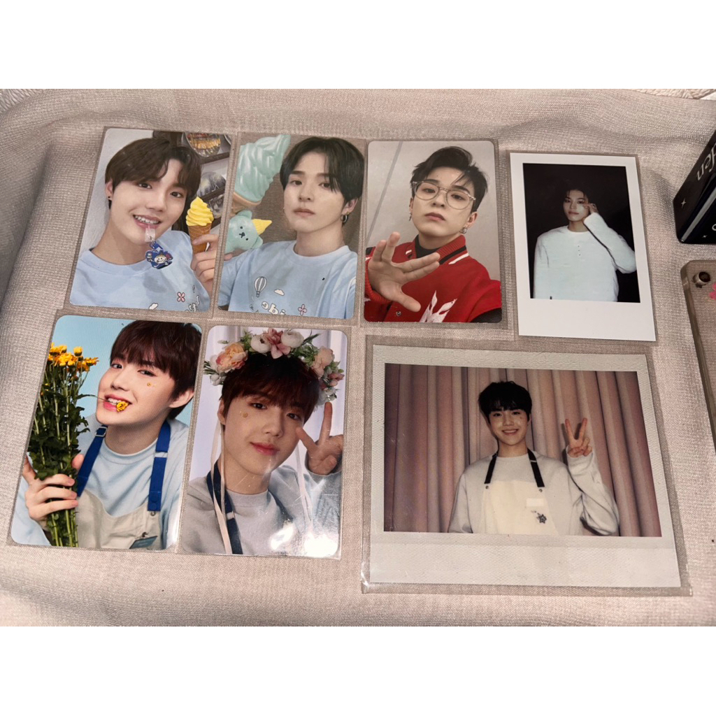 TAKE ALL photocard treasure (free 2 acrylic stande+kolbuk night garden)