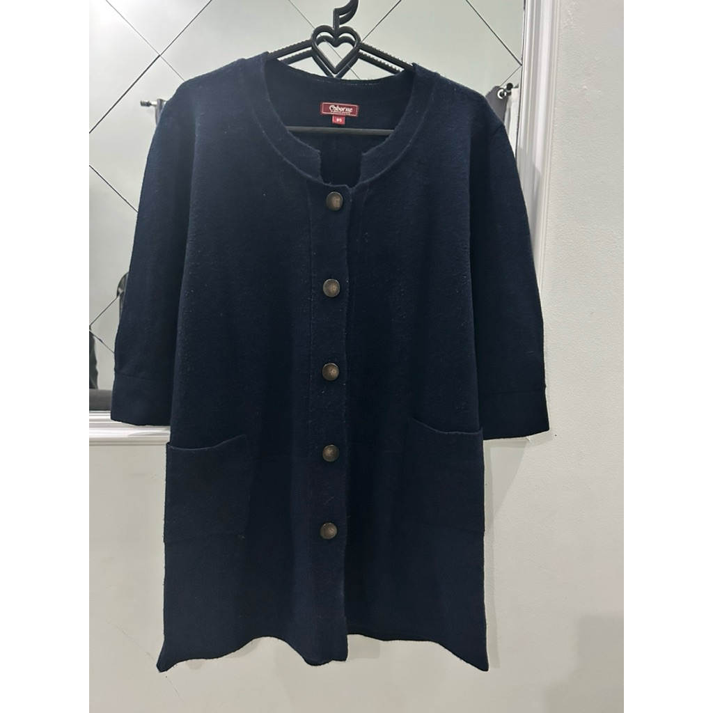 preloved cardigan long tunik