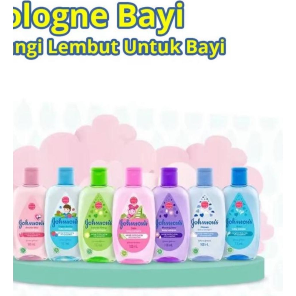JOHNSON'S BABY COLOGNE PARFUME BAYI ORIGINAL 1000%
