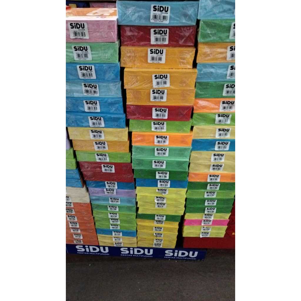 kertas SIDU warna A5 1 rim