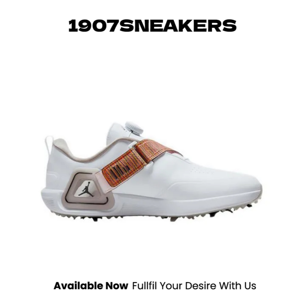 Sepatu Golf Pria Nike Air Jordan Rev - White/Infrared 23-Black NIGFV6338102