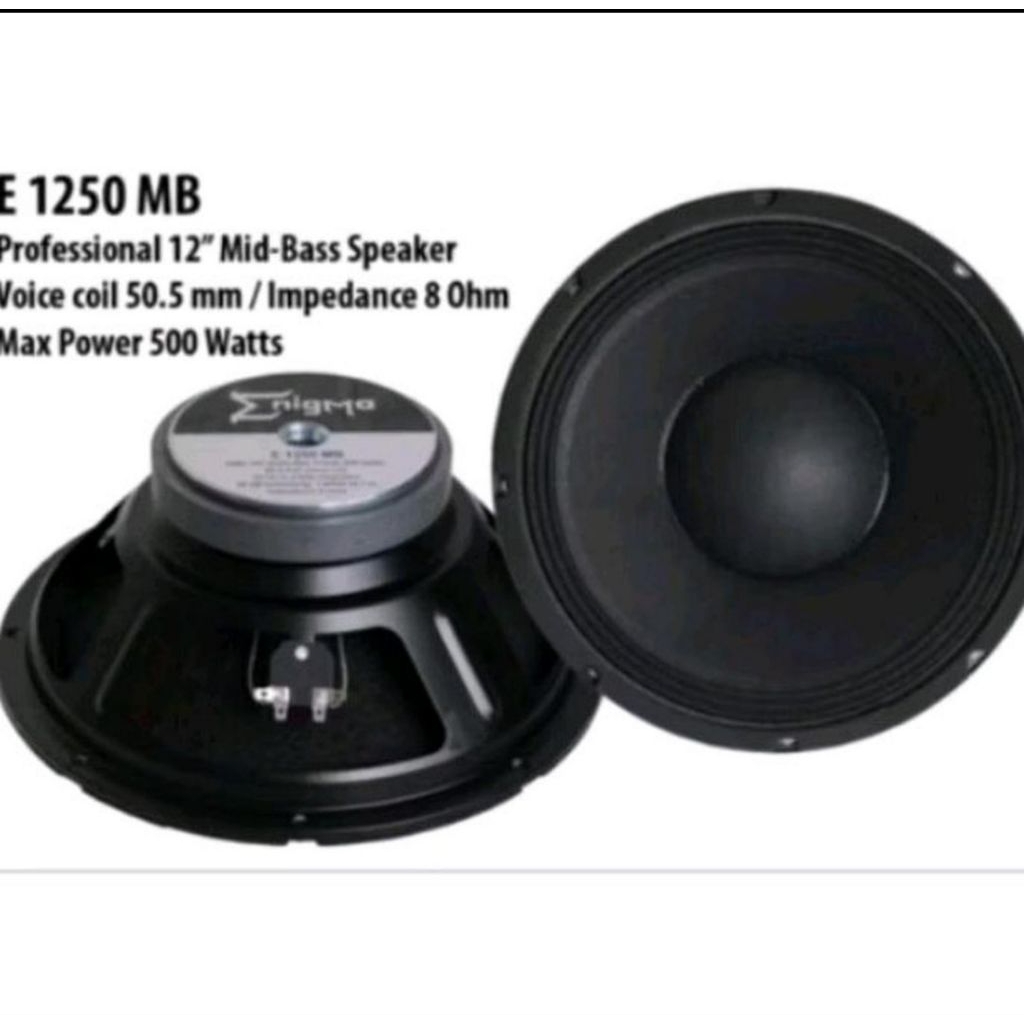 Speaker 12 Inch Enigma E1250 MB Original