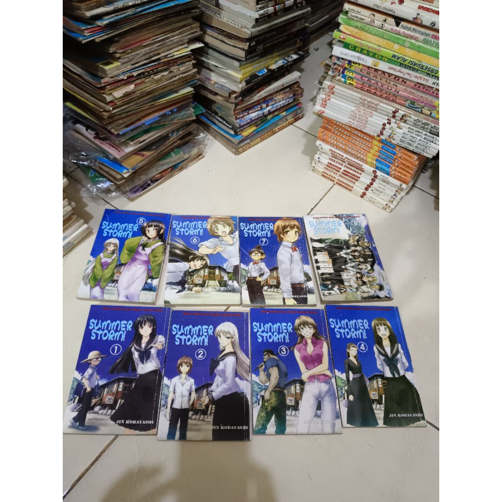 Komik Jin Kobayashi - Summer Storm 1-8 (End)