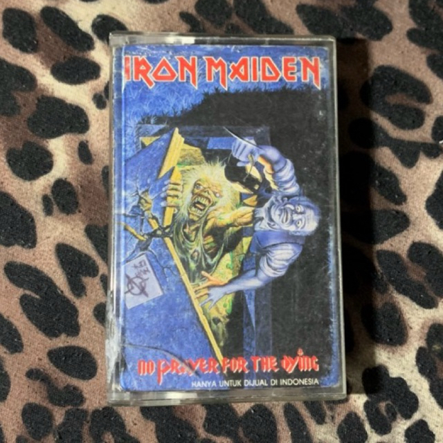 kaset iron maiden - no prayer of dying (second original)