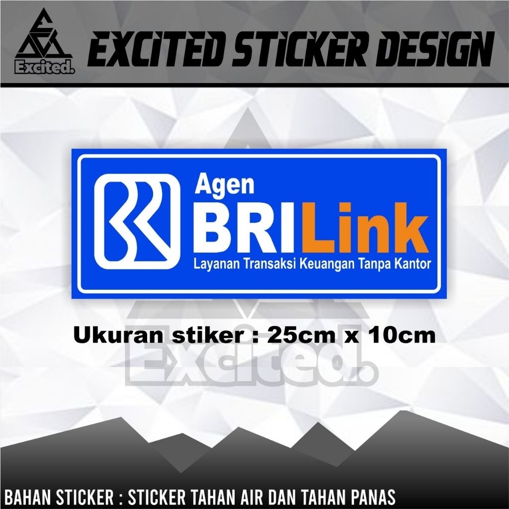STIKER VINYL AGEN BRI LINK