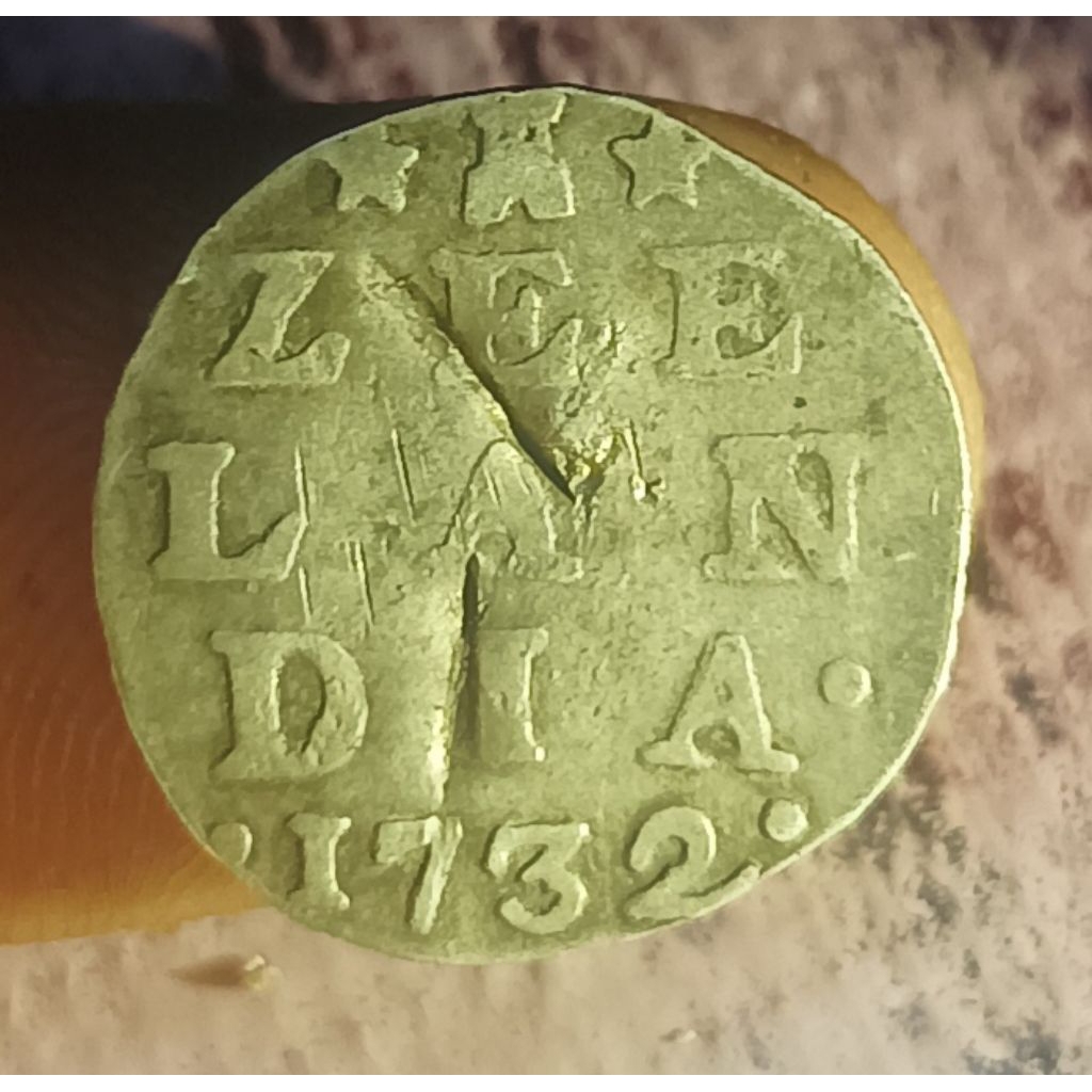 koin silver zeelandia 2 stuiver 1732