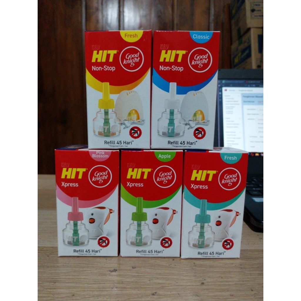 HIT GoodKnight Xpress / Non Stop Refill 35ml | HIT GoodKnight Xpress Set | HIT GoodKnight Xpress Set