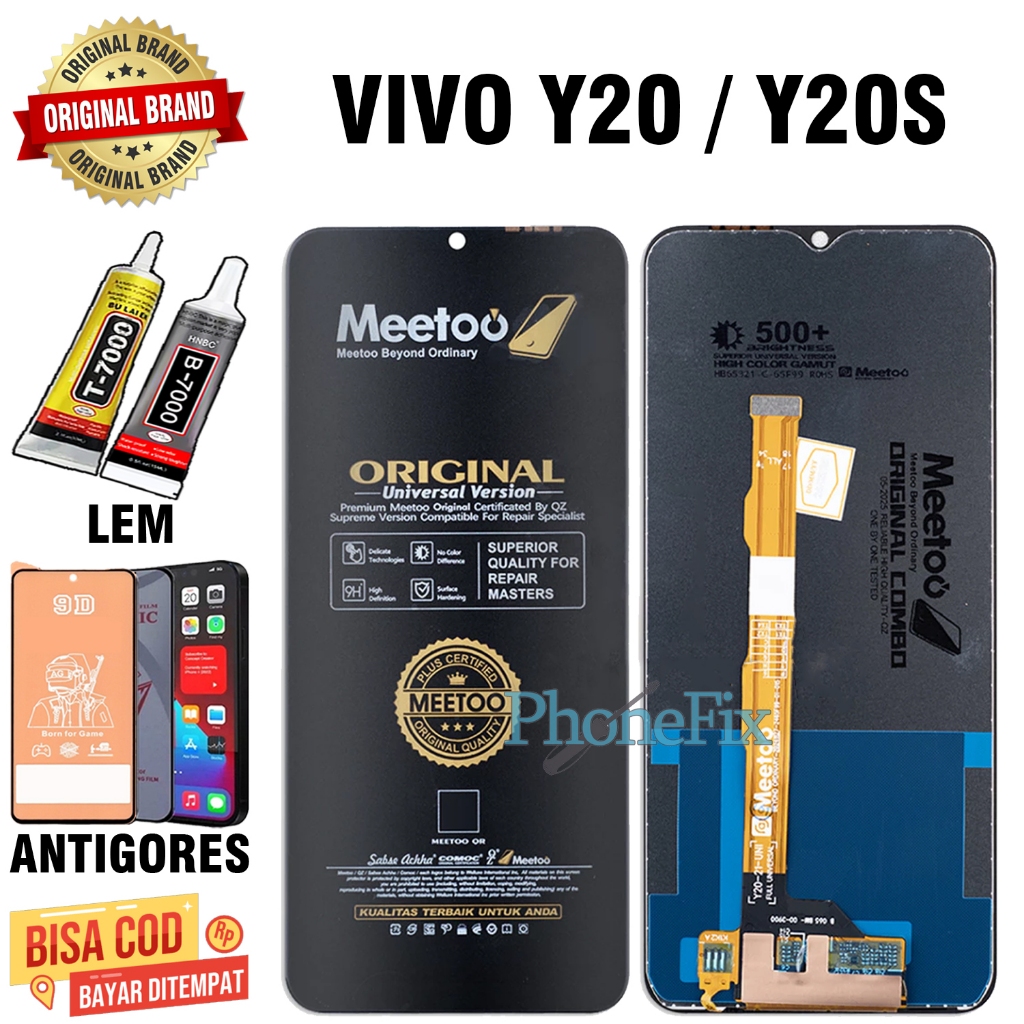 Lcd Touchscreen VIVO Y20 / Y20S Original Fullset Lcd VIVO Y20 / Y20S OEM Quality