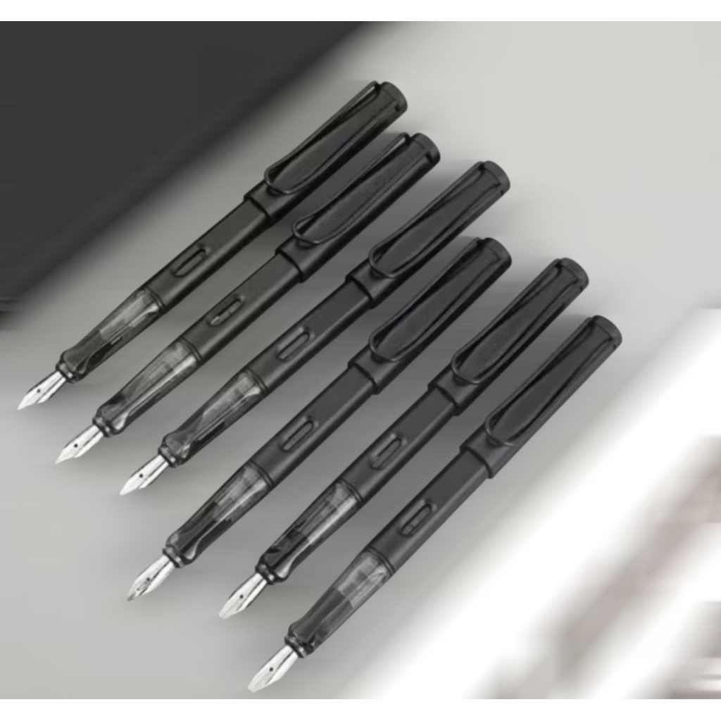 (1 biji ) Fountain pen tinta hitam /pena kaligrafi/pulpen menulis halus/pulpen menggambar