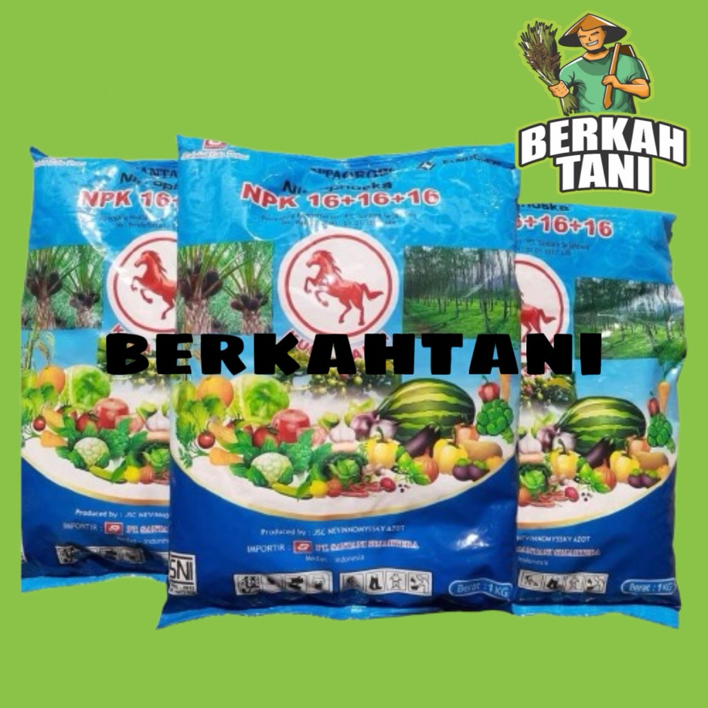 Santagrow 1Kg Pupuk NPK 16 16 16 Mempercepat Pertumbuhan Tanaman Kuda Sakti Santani Sejahtera npk mu