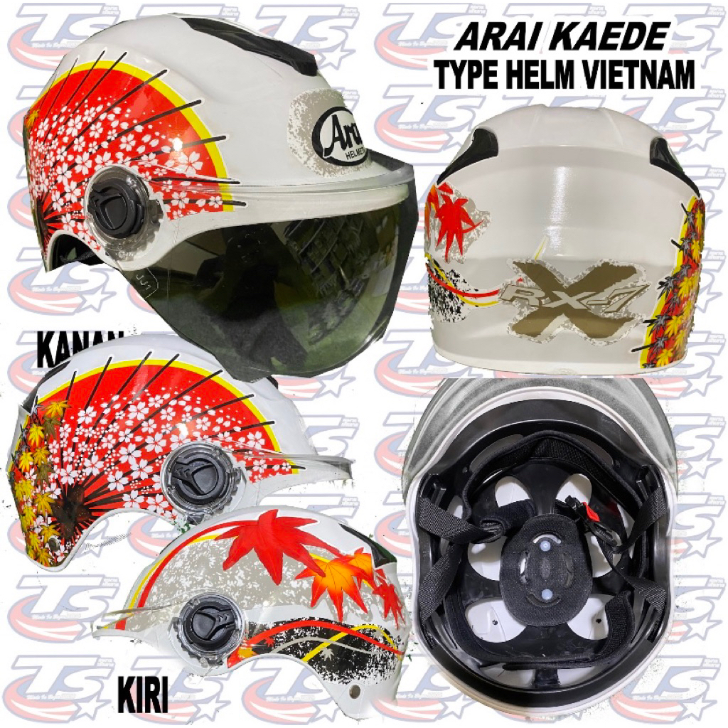 helm motif arai helm copy arai motif kaede arai kaede buat ngonten