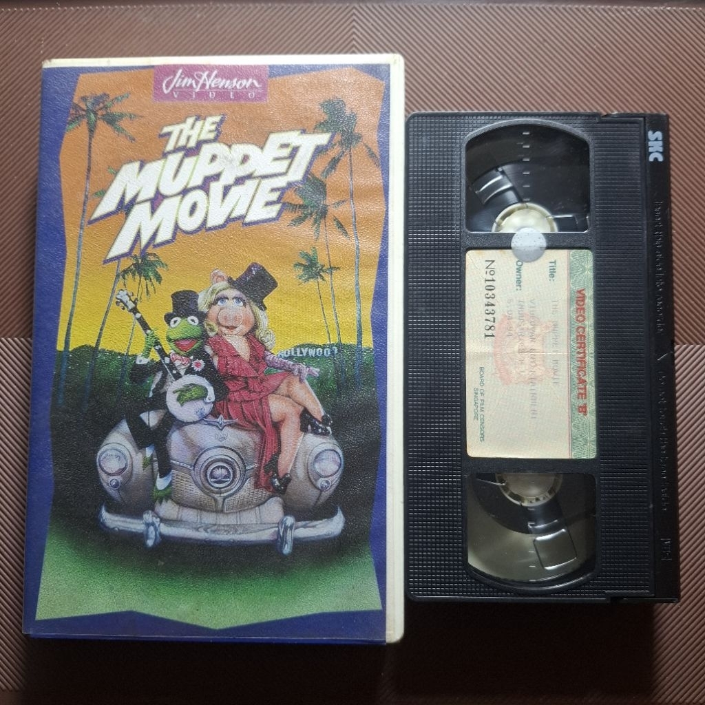 Kaset Video VHS The Muppet Movie