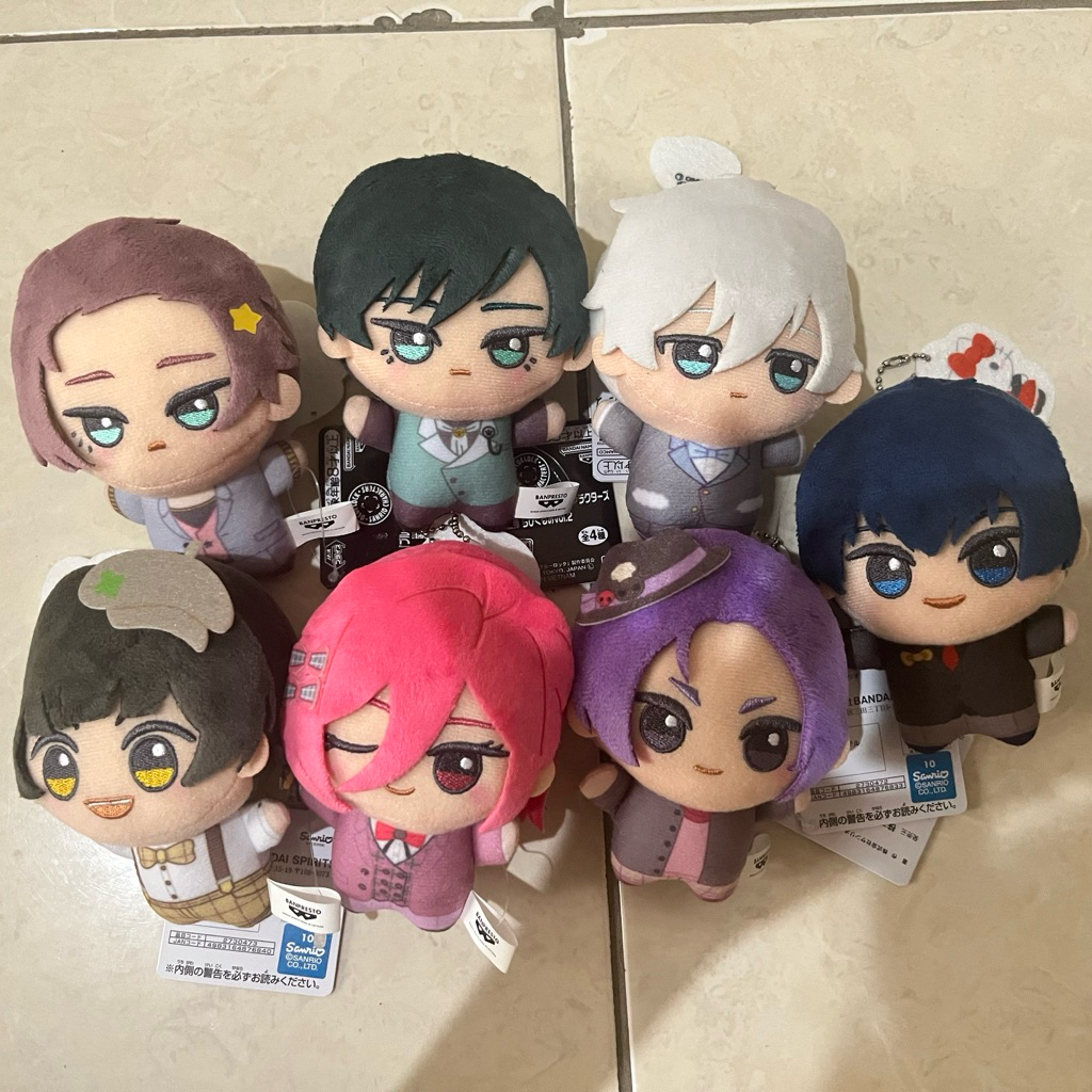 [READY] Official Bluelock Sanrio Sae Itoshi, Rin Itoshi, Nagi Seishiro, Reo Mikage, Bachira Meguru, 