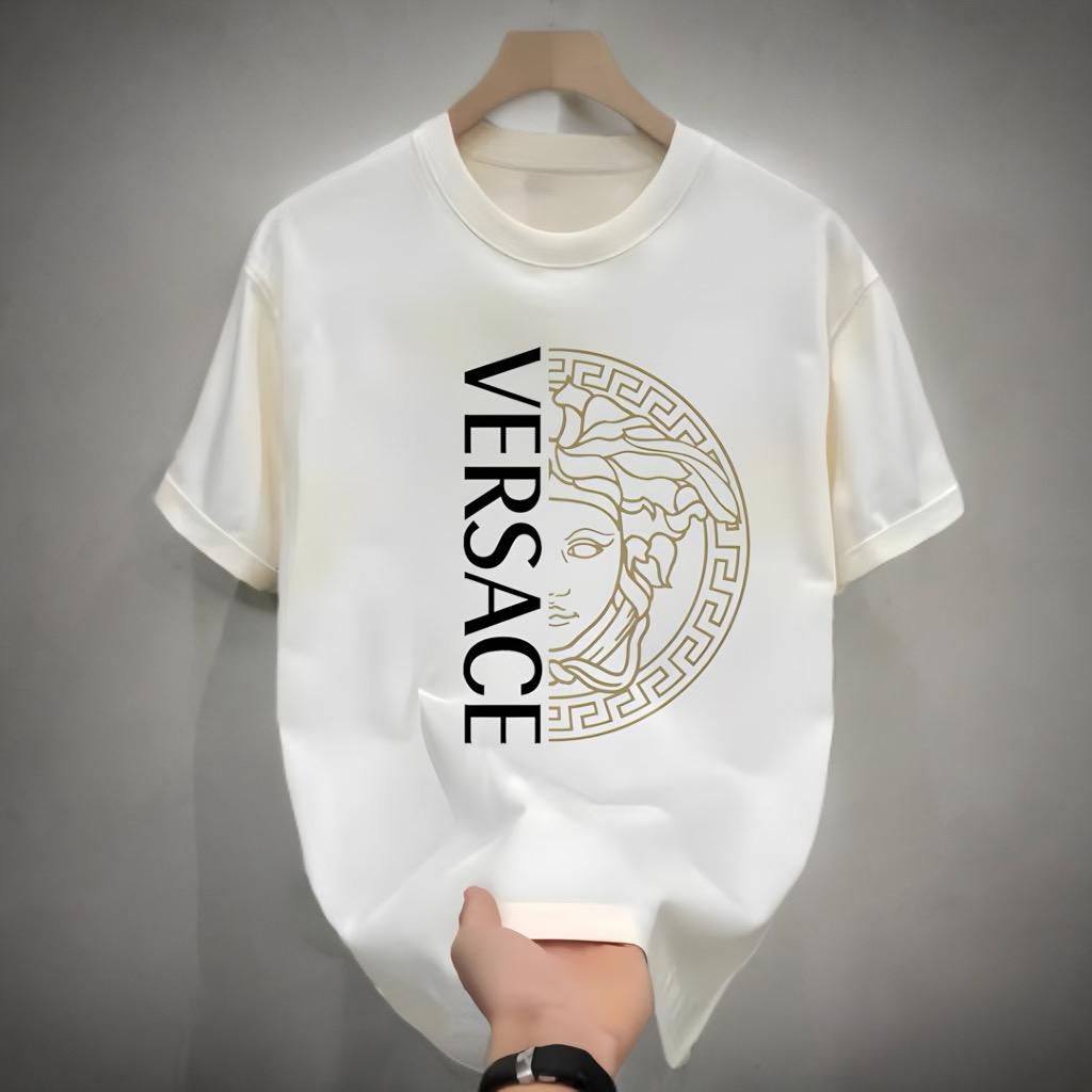 Kaos Distro Dewasa Versace Kaos Unisex Pria Wanita