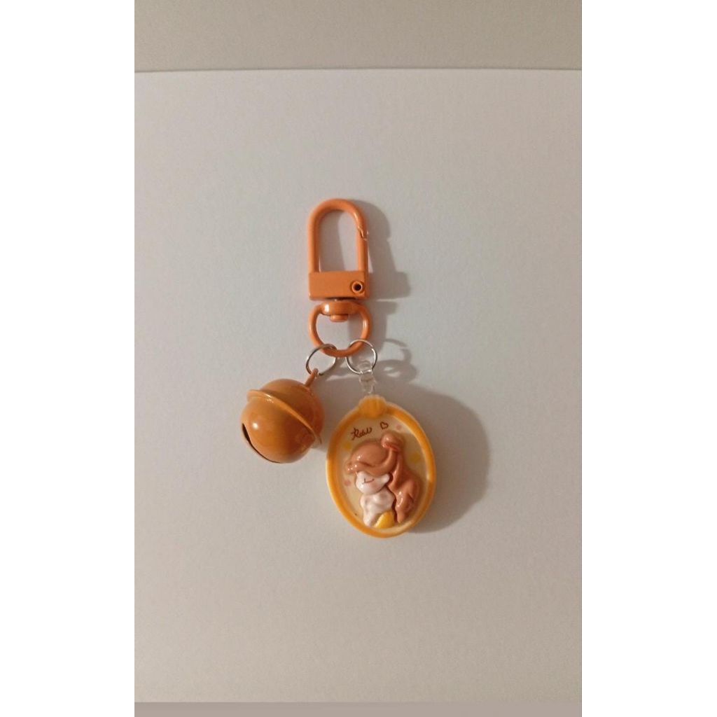 gantungan kunci clay resin karakter princess disney