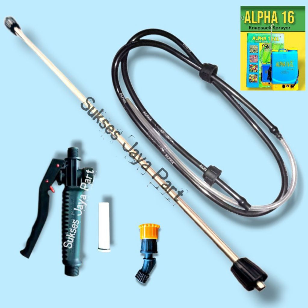Paket Lengkap Sprayer Tangki Alpha 16 Manual teng Semprot Alpha 16