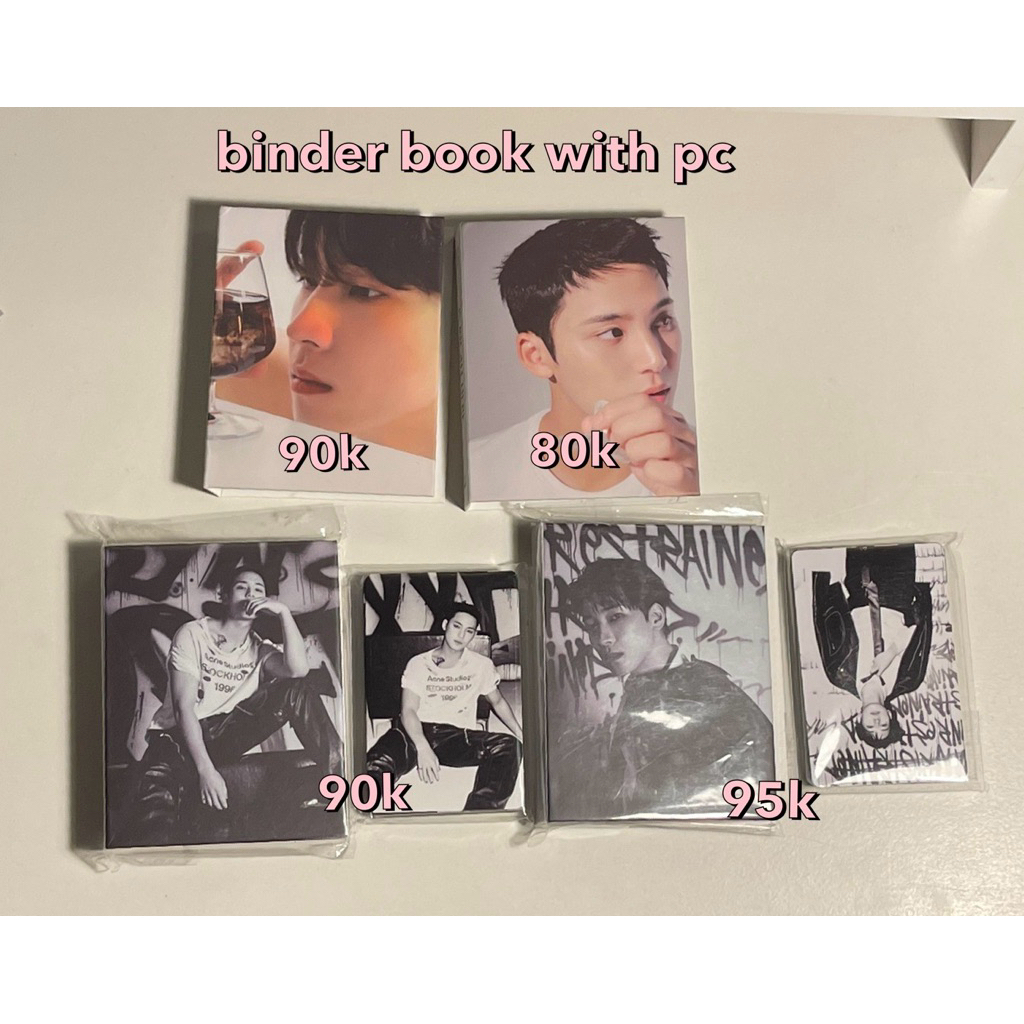 binder booklet seventeen mingyu wonwoo