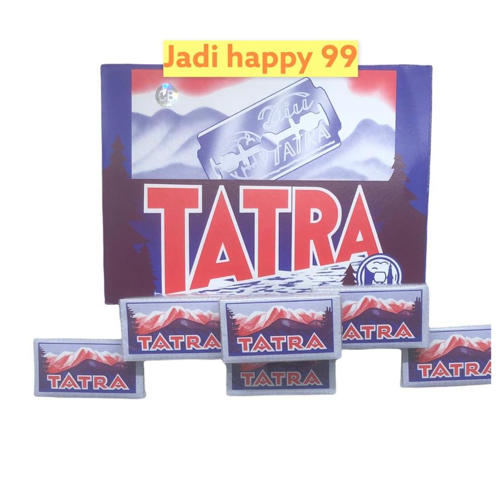 GROSIR SILET TATRA / SILET TATRA 10Pcs / RAZOR BLADE / SILET CUKUR / KATER CUKUR / PISAU CUKUR / SIL