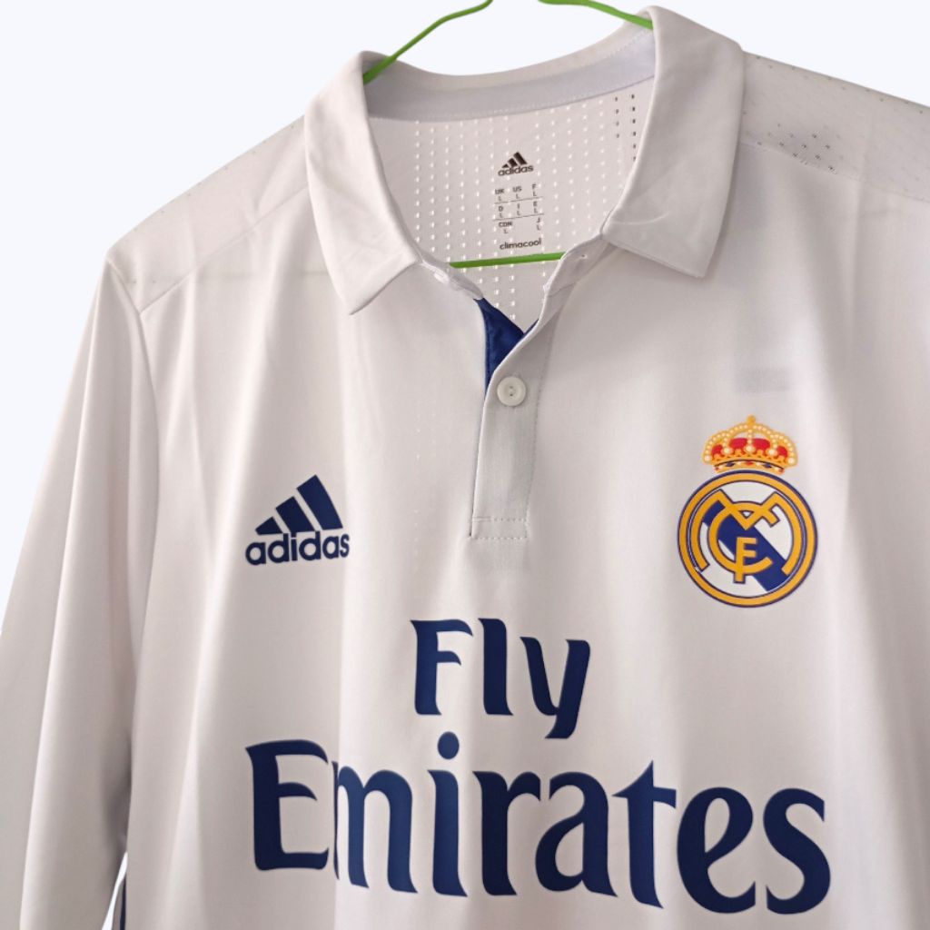 Real Madrid Home 2016/17 Ls Player Issue