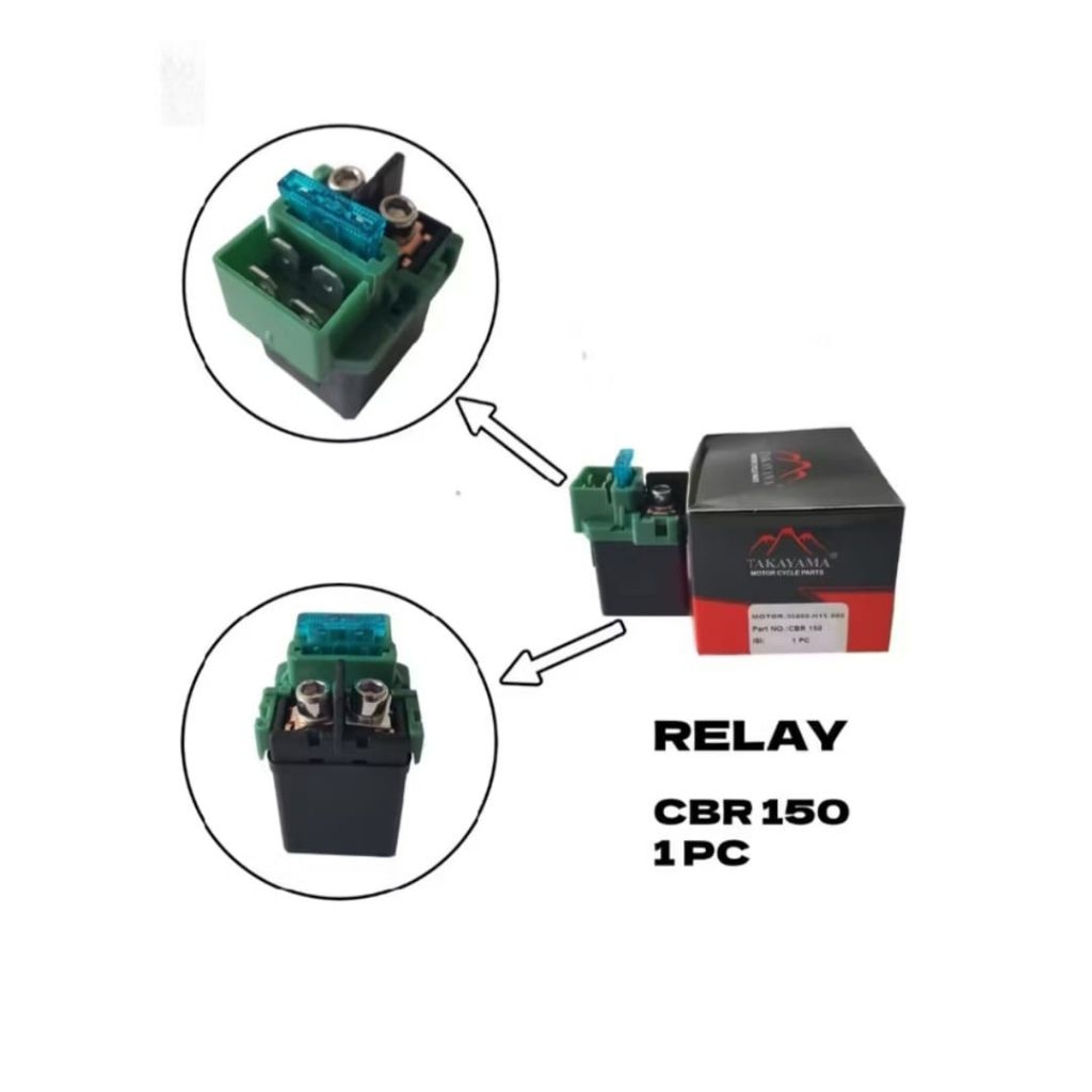 RELAY SWITCH STARTER STATER CBR150R CB 150 R TAKAYAMA