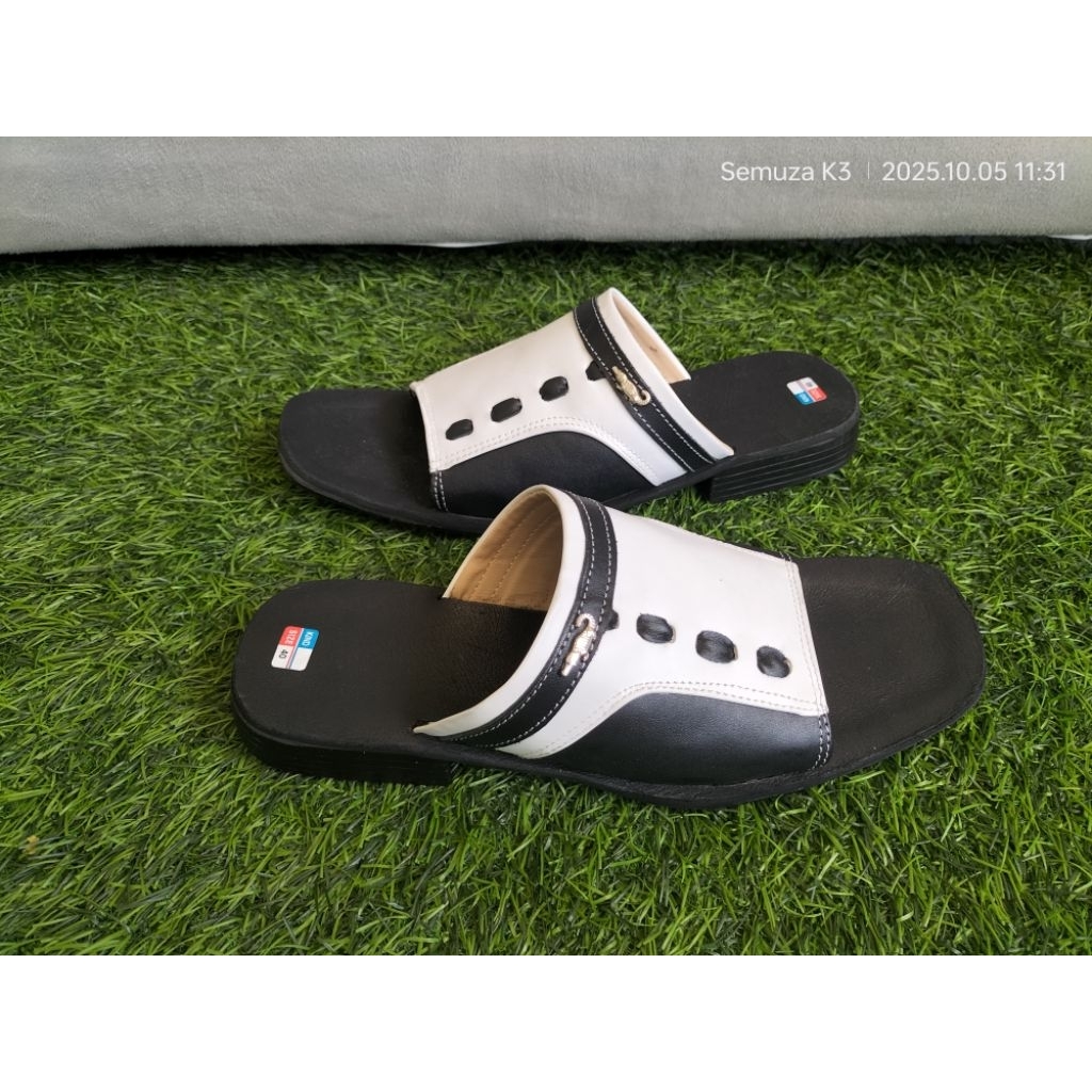 Sandal Kulit Stok Ready Uk 40 Alas Kulit